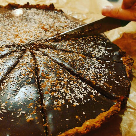 C H O C O L A T E pie